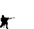 machine gunner