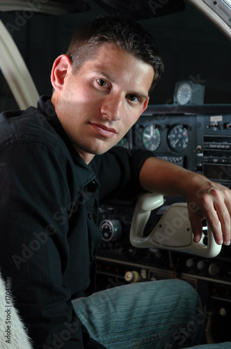 Photo: handsome pilot handsome pilot