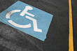 disabled parking space