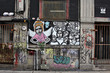winged man graffiti