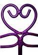 coeur en fer forgé