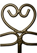 coeur en fer forgé