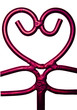 coeur en fer forgé