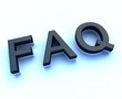 faq 3d sign faq 3d sign