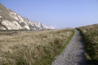 path and cliffs