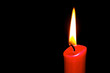 burning candle