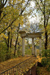 ancient pavilion in park arkhangelskoe
