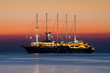 cruise ship on the adriatic