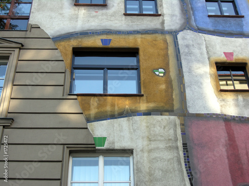Photo: part of hundertwasser house part of hundertwasser house
