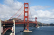 canvas print picture golden gate bridge, san francisco