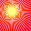 red sun