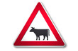verkehrszeichen 2006: viehtrieb, tiere verkehrszeichen 2006: viehtrieb, tiere