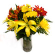 flower arrangement on white background #5
