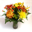 flower arrangement on white background #4