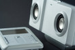 media player and speakers