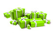 green box present