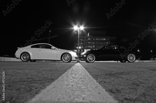 Photo: black & white sport coupe black & white sport coupe