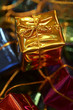 golden christmas gift
