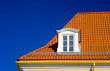 tiled roof and one window tiled roof and one window