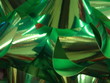 green christmas bow