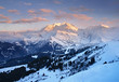 mont-blanc en rose