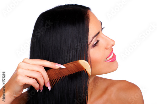 Photo : combing combing