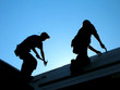 carpenters on the roof