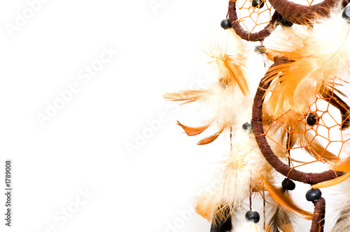 Photo: dreamcatcher isolated on white background dreamcatcher isolated on white background