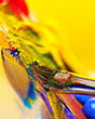 mixing paint