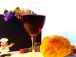 wine and bread wine and bread
