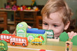 child play in kindergarten