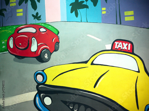 Illustration: taxi taxi