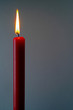 red lighted candle (1) red lighted candle (1)