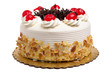 cake with cherries