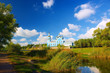 church, lake and poplar park