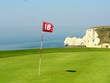 green n°18 sur la falaise
