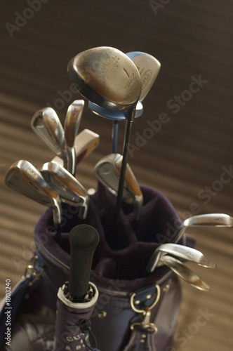 golftasche mit golfschläger golftasche mit golfschläger