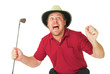 man playing golf #39
