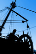 captain's silhouette