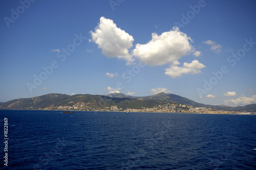 baie d'ajaccio (corse)