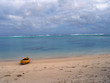 beached kayak