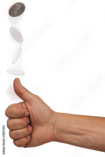Photo: coin flip coin flip