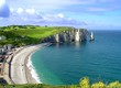 etretat, la plage, les falaises