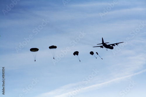 Photo: airborne dropping airborne dropping