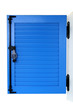 volet battant bleu