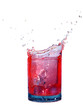 juice splashing