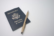 us passport and pen us passport and pen