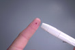 obtaining a drop of blood obtaining a drop of blood