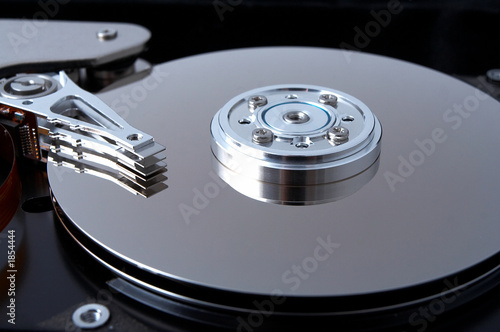 Photo: hard disk drive hard disk drive