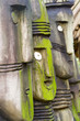 wooden statues